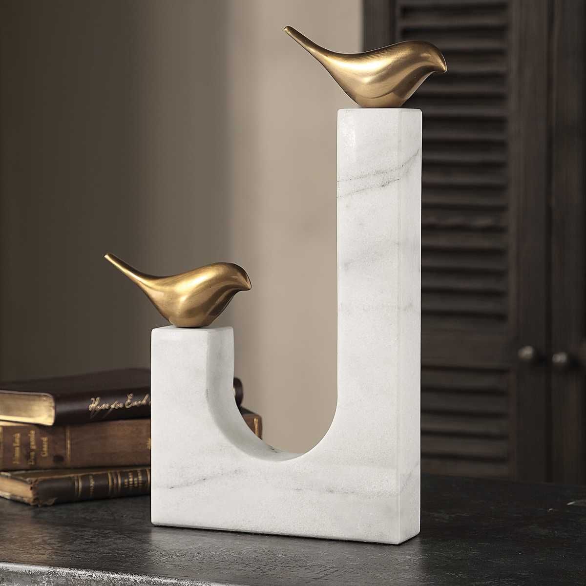 Songbirds Sculpture - modern accessories for a personalized living space | Image 4 | InSTYLE Home & Rugs