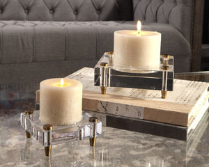 Claire Candleholders, S/2 - stylish home accessories to complete your decor | Image 4 | InSTYLE Home & Rugs