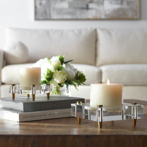 Claire Candleholders, S/2 - stylish home accessories to complete your decor | Image 1 | InSTYLE Home & Rugs