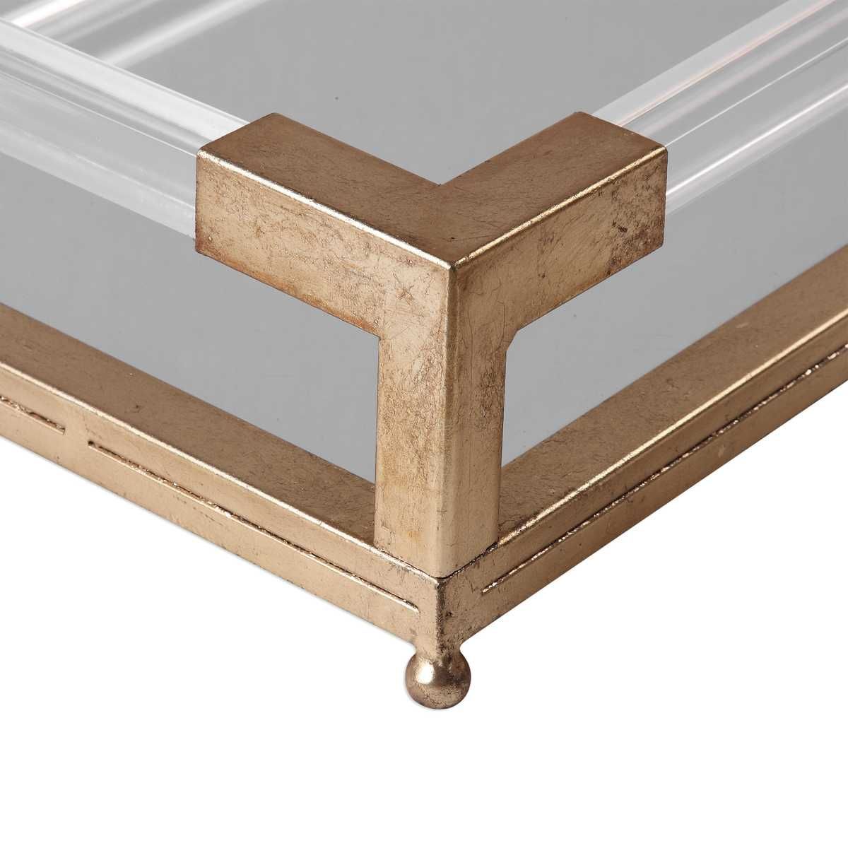 Balkan Tray, Gold - modern accessories for a personalized living space | Image 3 | InSTYLE Home & Rugs