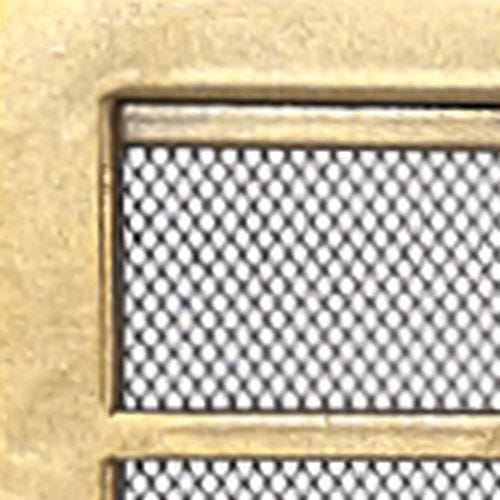 Rosen Fireplace Screen, Gold - stylish home accessories to complete your decor | Image 4 | InSTYLE Home & Rugs