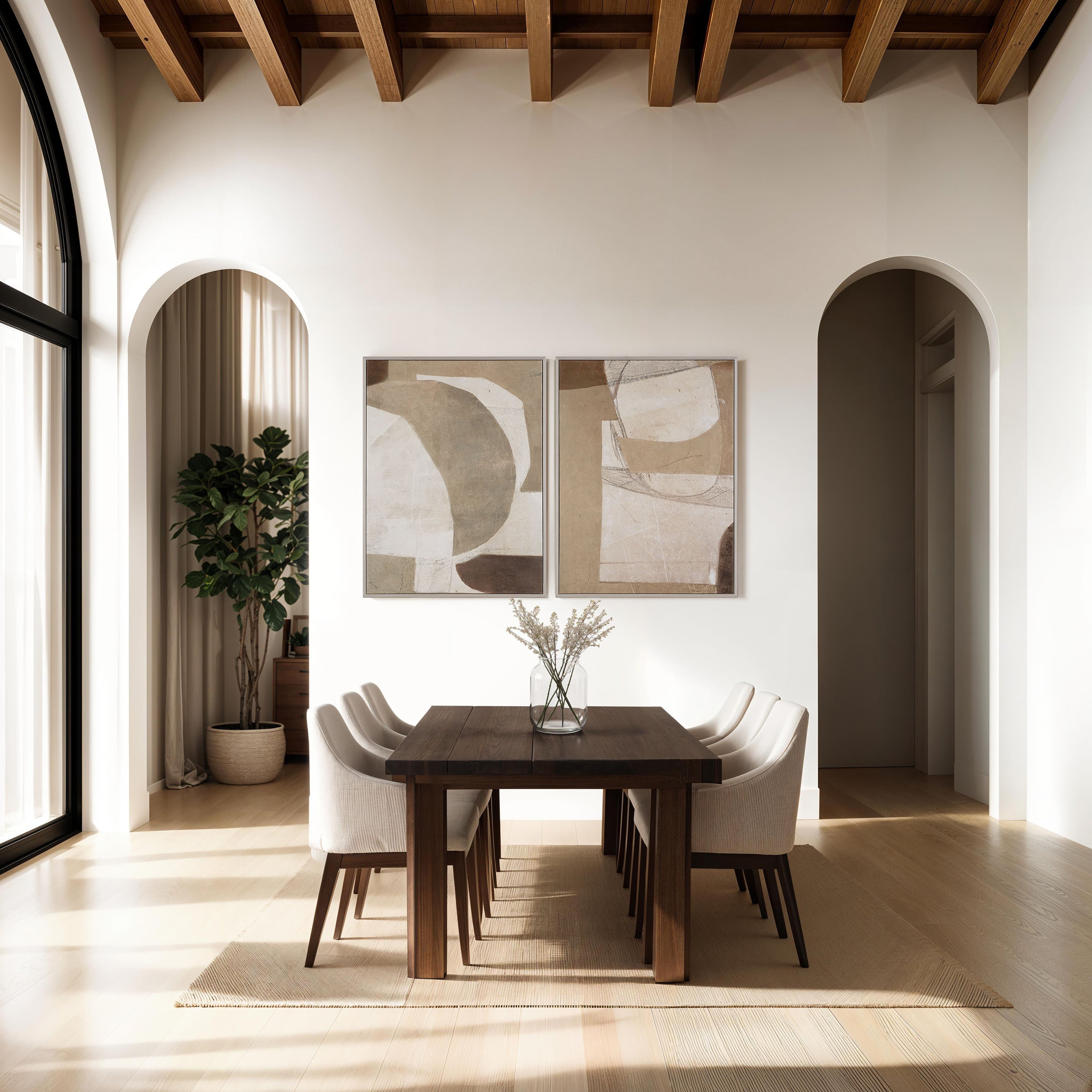 Alcea - timeless artwork that brings character to any space | Image 4 | InSTYLE Home & Rugs