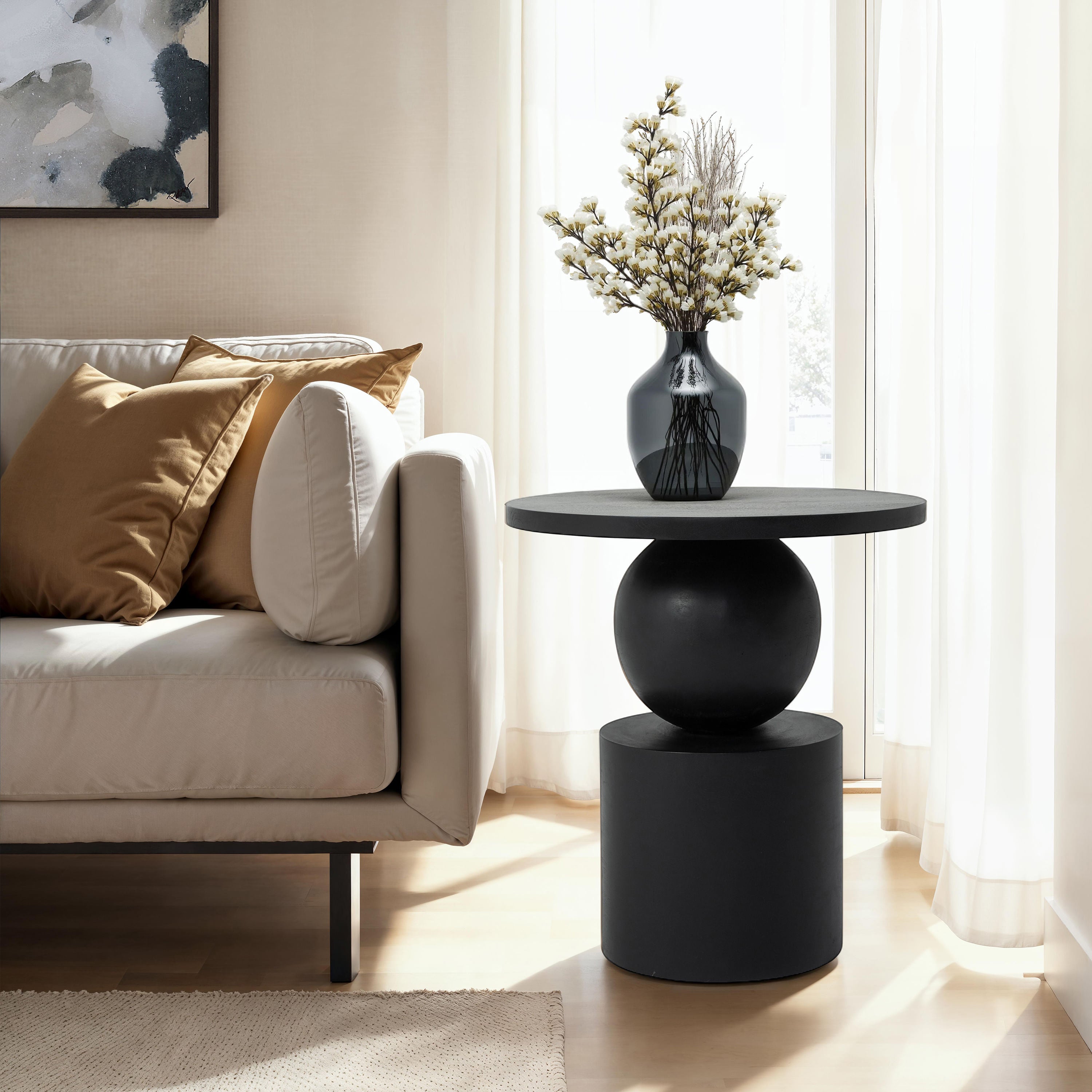 Paola* - chic accent table for contemporary home interiors | Image 4 | InSTYLE Home & Rugs