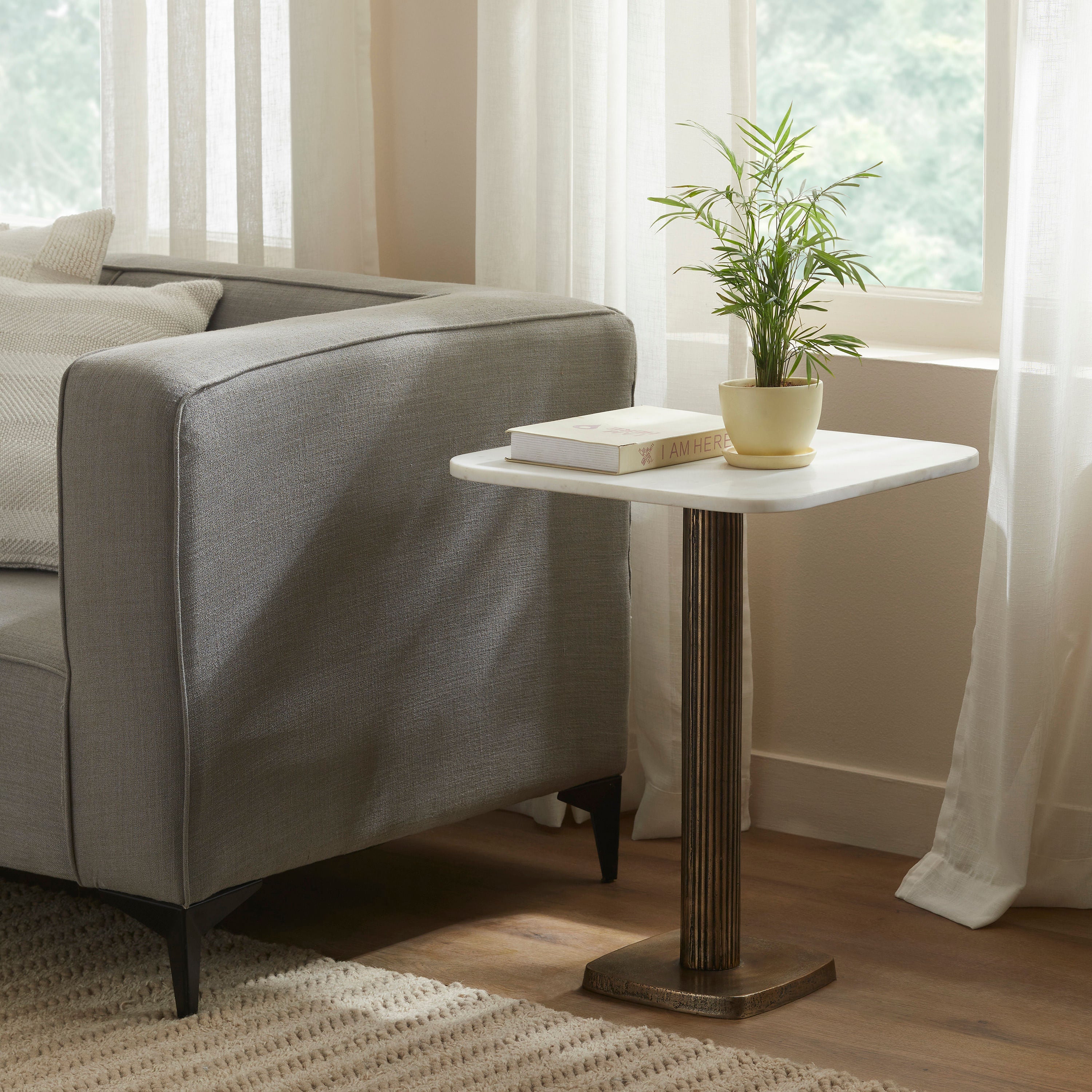 Allard* - small accent table with storage for a clutter-free space | Image 4 | InSTYLE Home & Rugs