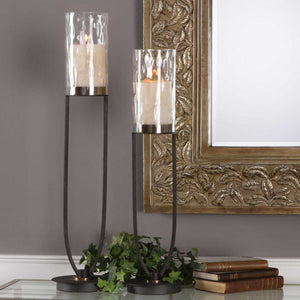 Durga Candleholders, S/2 - decor accents and accessories for every room | Image 1 | InSTYLE Home & Rugs