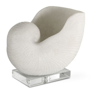 Nautilus Shell Sculpture - modern accessories for a personalized living space | Image 2 | InSTYLE Home & Rugs