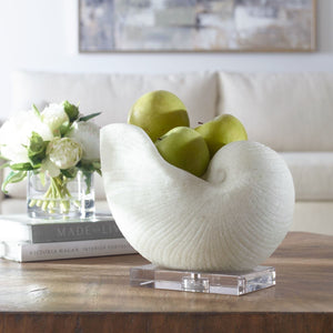 Nautilus Shell Sculpture - modern accessories for a personalized living space | Image 6 | InSTYLE Home & Rugs