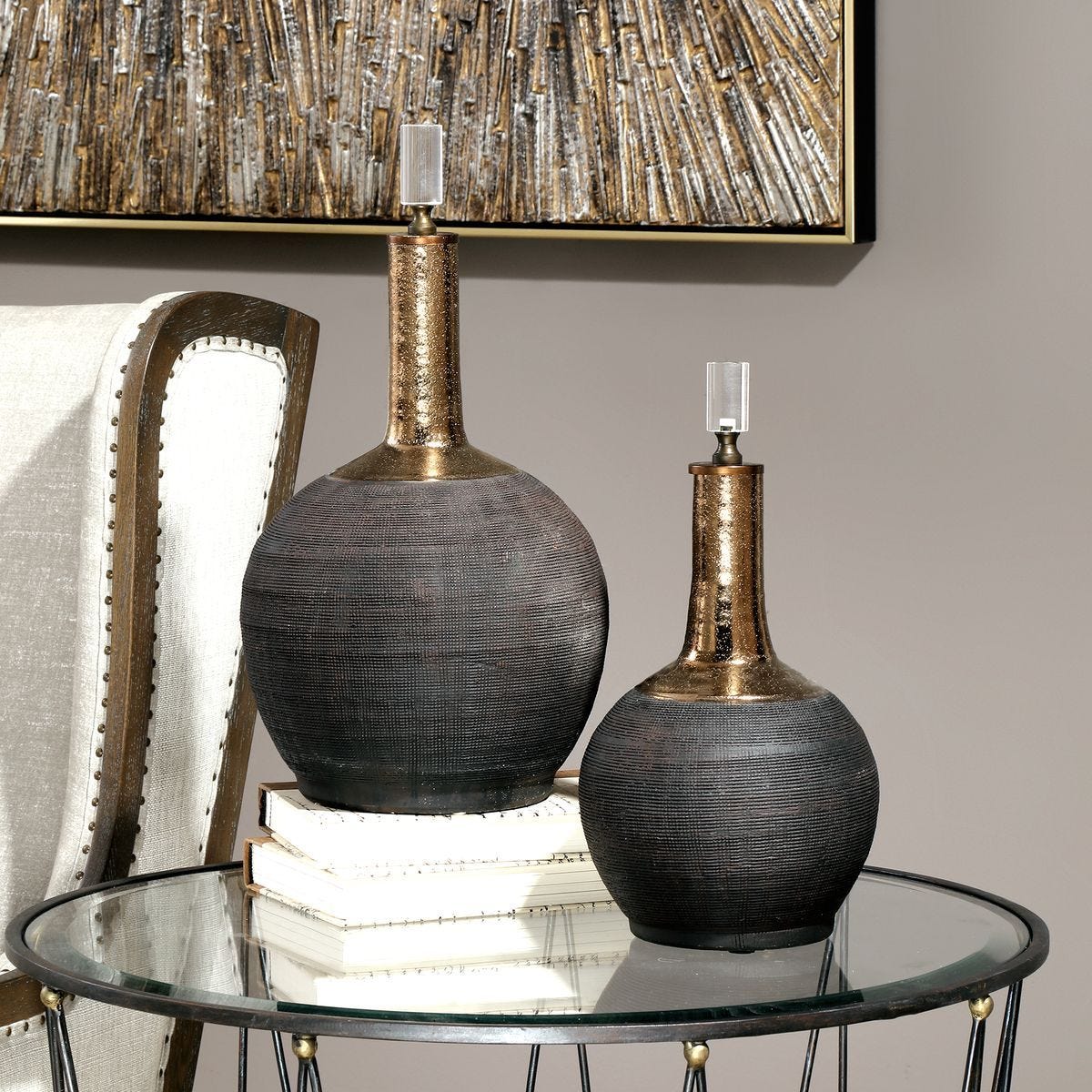 Arnav Bottles, S/2 - decor accents and accessories for every room | Image 4 | InSTYLE Home & Rugs