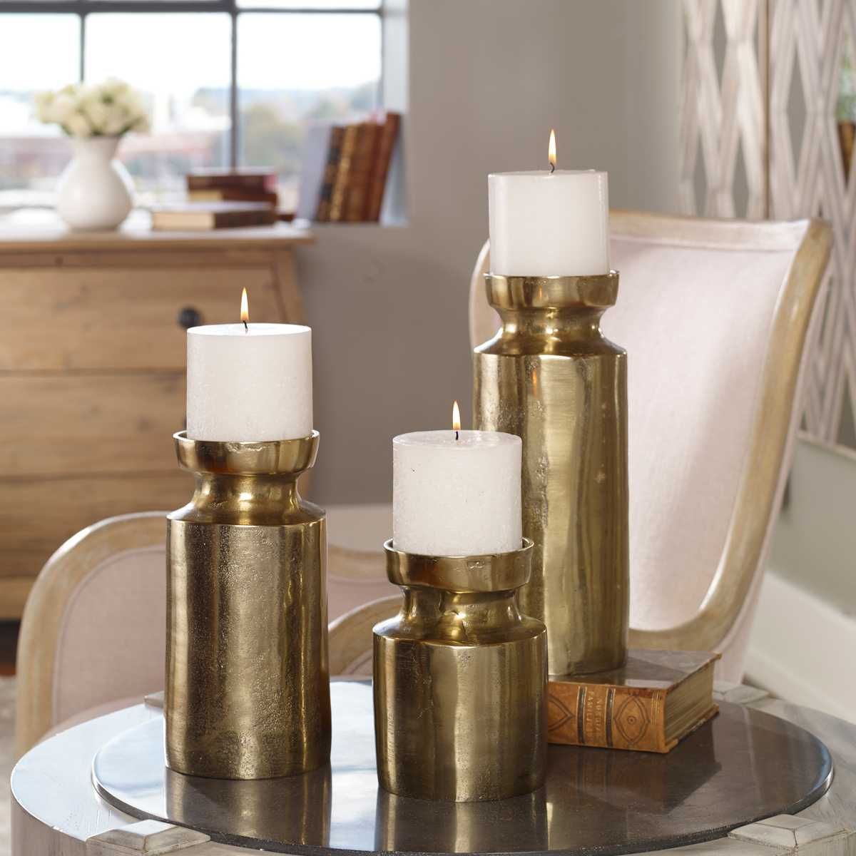 Amina Candleholders, S/3 - decor accents and accessories for every room | Image 3 | InSTYLE Home & Rugs
