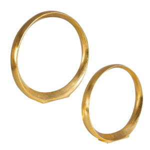 Jimena Ring Sculptures, S/2 - modern accessories for a personalized living space | Image 3 | InSTYLE Home & Rugs