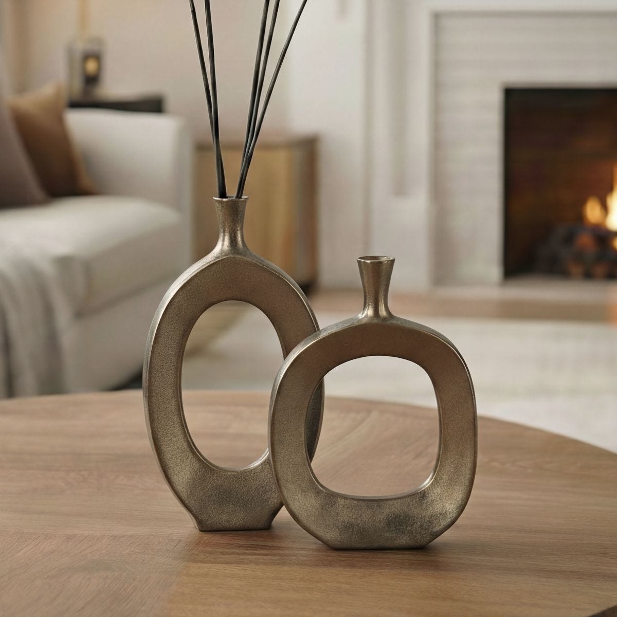 Kyler Vases, S/2 - stylish home accessories to complete your decor | Image 5 | InSTYLE Home & Rugs