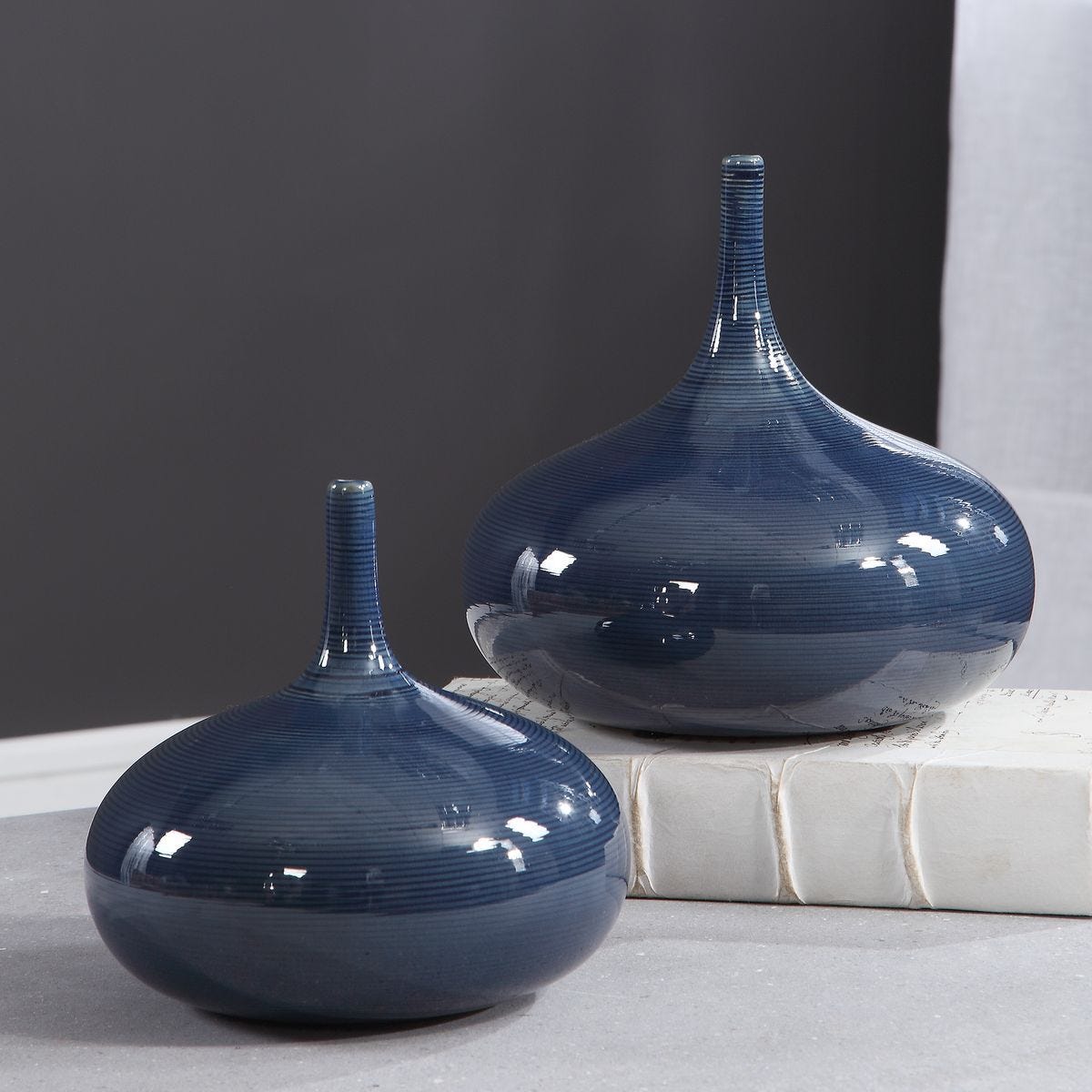 Zayan Vases, S/2 - stylish home accessories to complete your decor | Image 3 | InSTYLE Home & Rugs