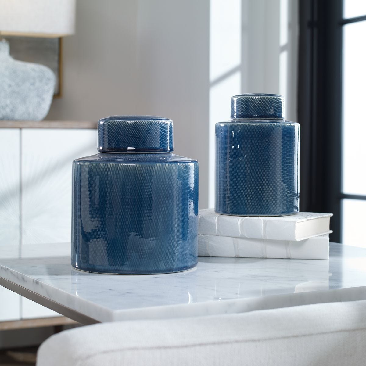 Saniya Containers, S/2 - stylish home accessories to complete your decor | Image 1 | InSTYLE Home & Rugs