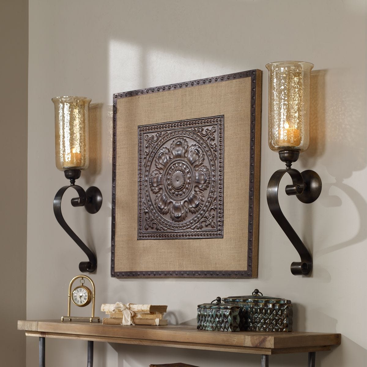 Joselyn Candle Sconce - transform your walls with stylish wall decor | Image 1 | InSTYLE Home & Rugs