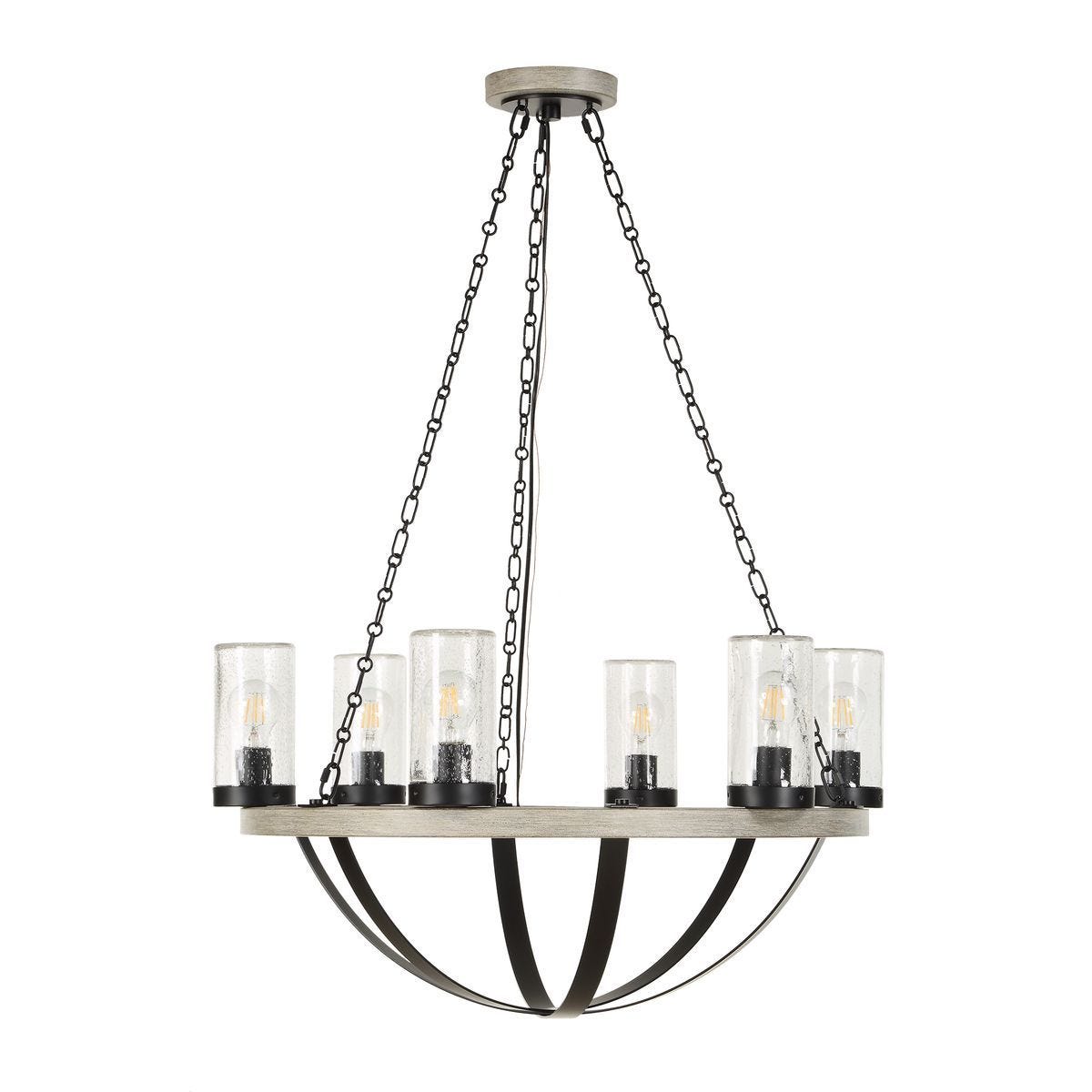 Edgecomb, 6 Lt Indoor-Outdoor Chandelier - stylish lighting for any room | Image 5 | InSTYLE Home & Rugs