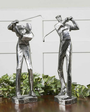 Practice Shot Figurines, S/2 - modern accessories for a personalized living space | Image 1 | InSTYLE Home & Rugs