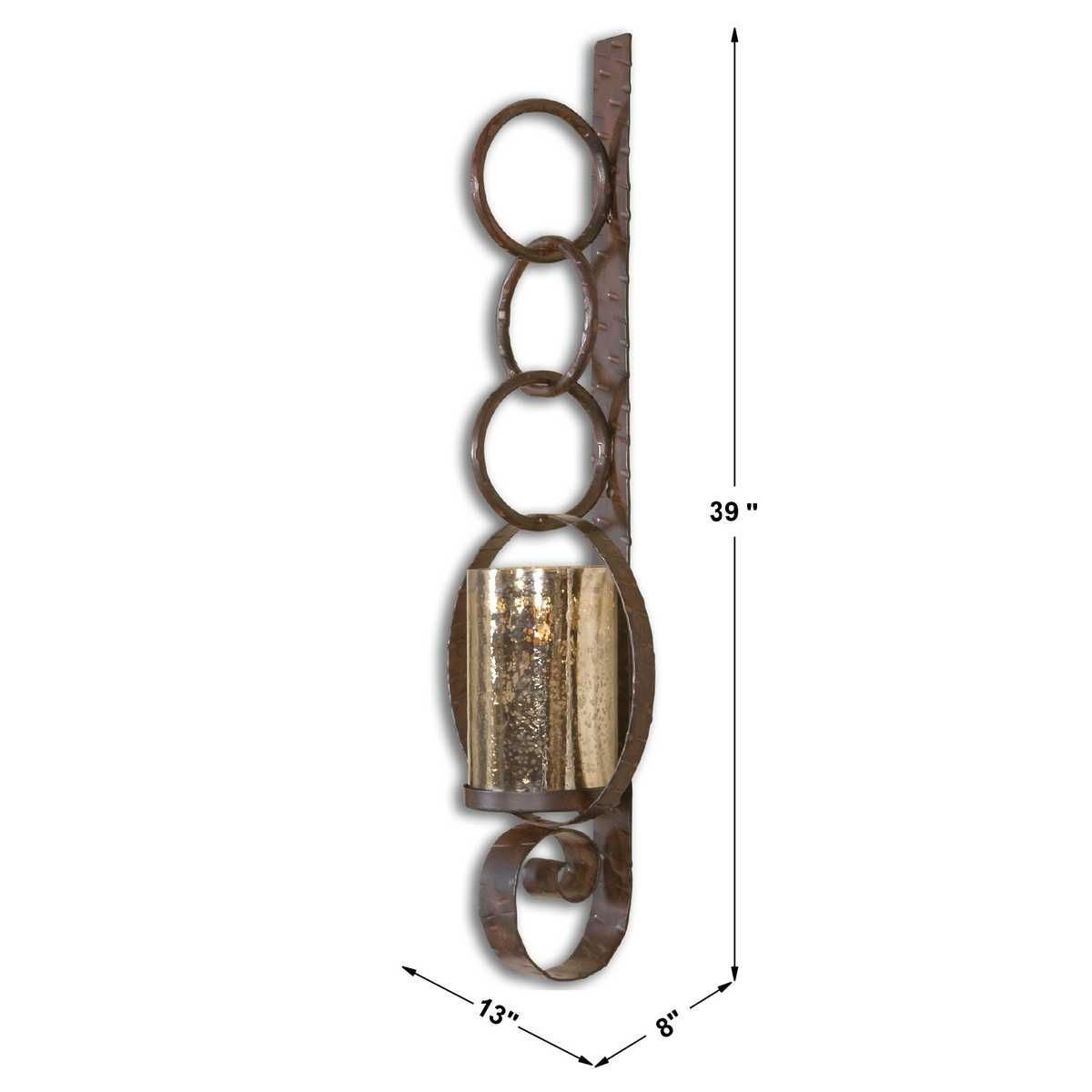 Falconara Candle Sconce - find the perfect pieces to complement your interior design | Image 3 | InSTYLE Home & Rugs