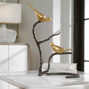 Birds on a Limb Sculpture - decor accents and accessories for every room | Image 3 | InSTYLE Home & Rugs