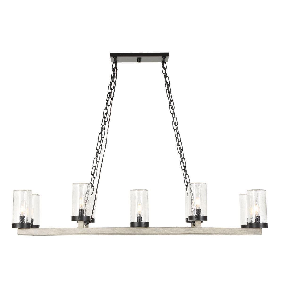 Edgecomb, 10 Lt Indoor-Outdoor Chandelier - stylish lighting for any room | Image 1 | InSTYLE Home & Rugs