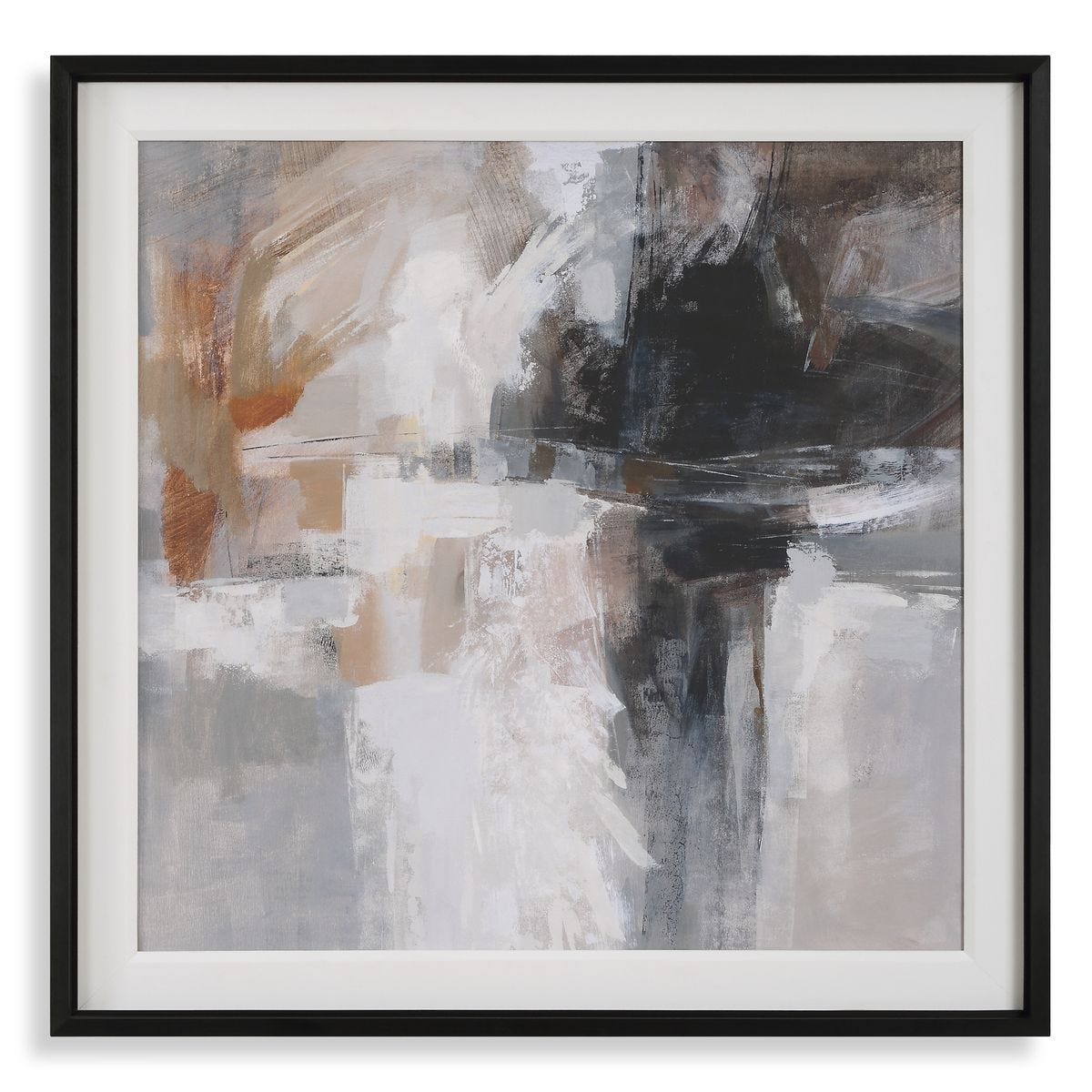 Wings Neutral Framed Print - eye-catching art pieces to enhance your home design | Image 1 | InSTYLE Home & Rugs