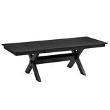 Argyle Dining Table with Extension, 66"-94" - stylish dining tables for gatherings | Image 1 | InSTYLE Home & Rugs