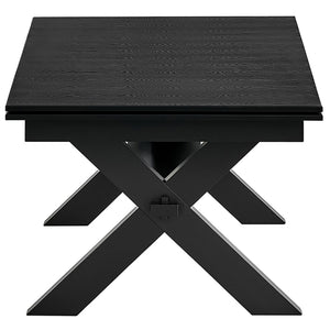 Argyle Dining Table with Extension, 66"-94" - stylish dining tables for gatherings | Image 6 | InSTYLE Home & Rugs