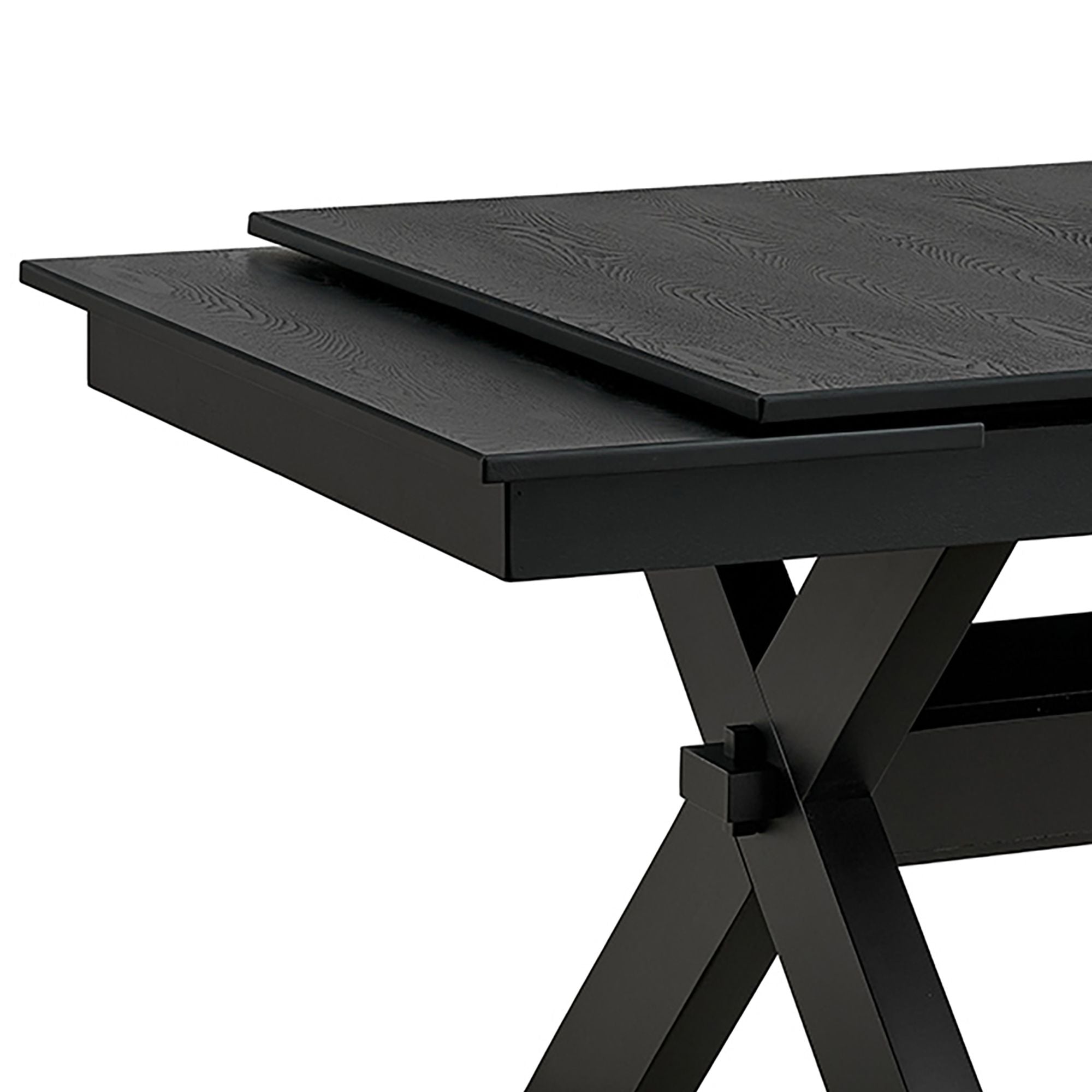 Argyle Dining Table with Extension, 66"-94" - stylish dining tables for gatherings | Image 7 | InSTYLE Home & Rugs