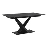 Julius Dining Table with Extension, 63"-79" - perfect for family meals | Image 1 | InSTYLE Home & Rugs