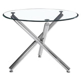 Solara II Round Dining Table - perfect for family meals | Image 1 | InSTYLE Home & Rugs