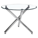 Solara Ii Round Dining Table, 40" - perfect for family meals | Image 1 | InSTYLE Home & Rugs