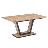 Forna Dining Table with Extension, 63"-87" - elegant tables for dining rooms | Image 1 | InSTYLE Home & Rugs