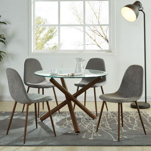 Rocca Round Dining Table, 40" - stylish dining tables for gatherings | Image 6 | InSTYLE Home & Rugs