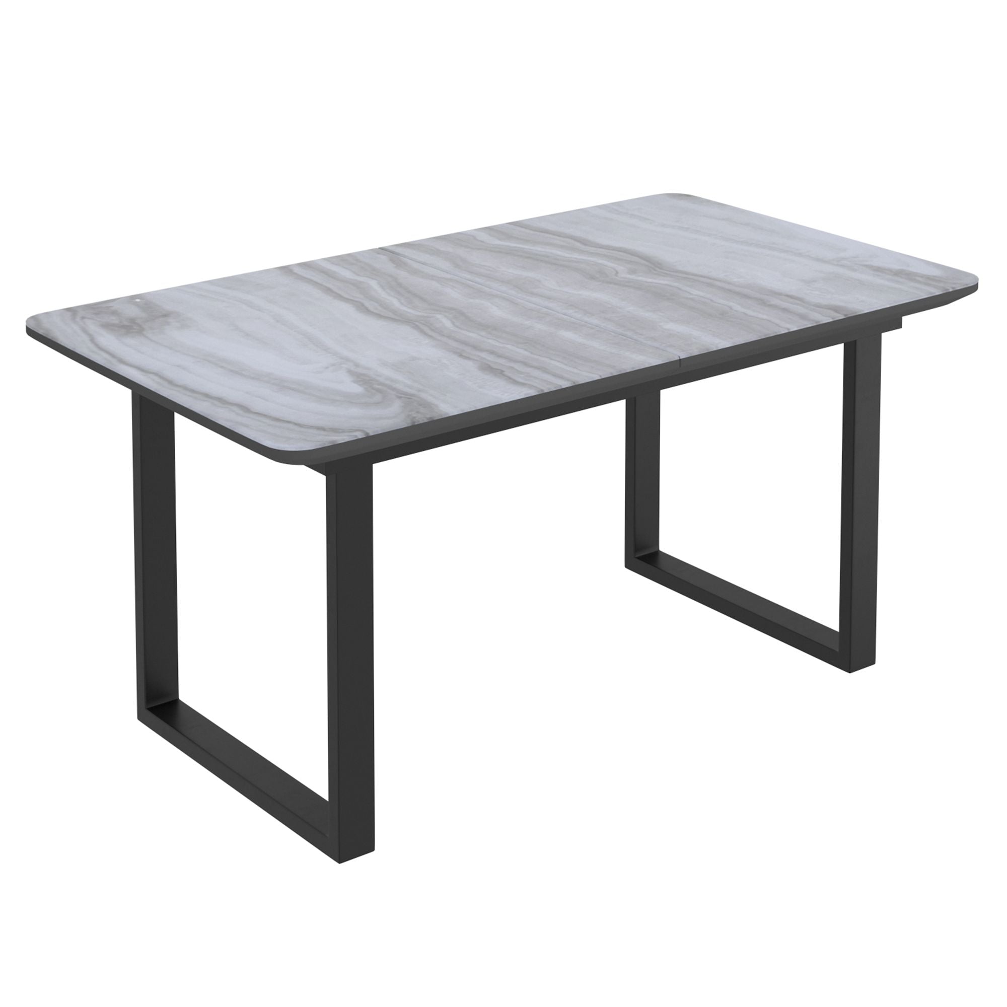 Gavin Dining Table with Extension, 63"-79" - elegant tables for dining rooms | Image 4 | InSTYLE Home & Rugs