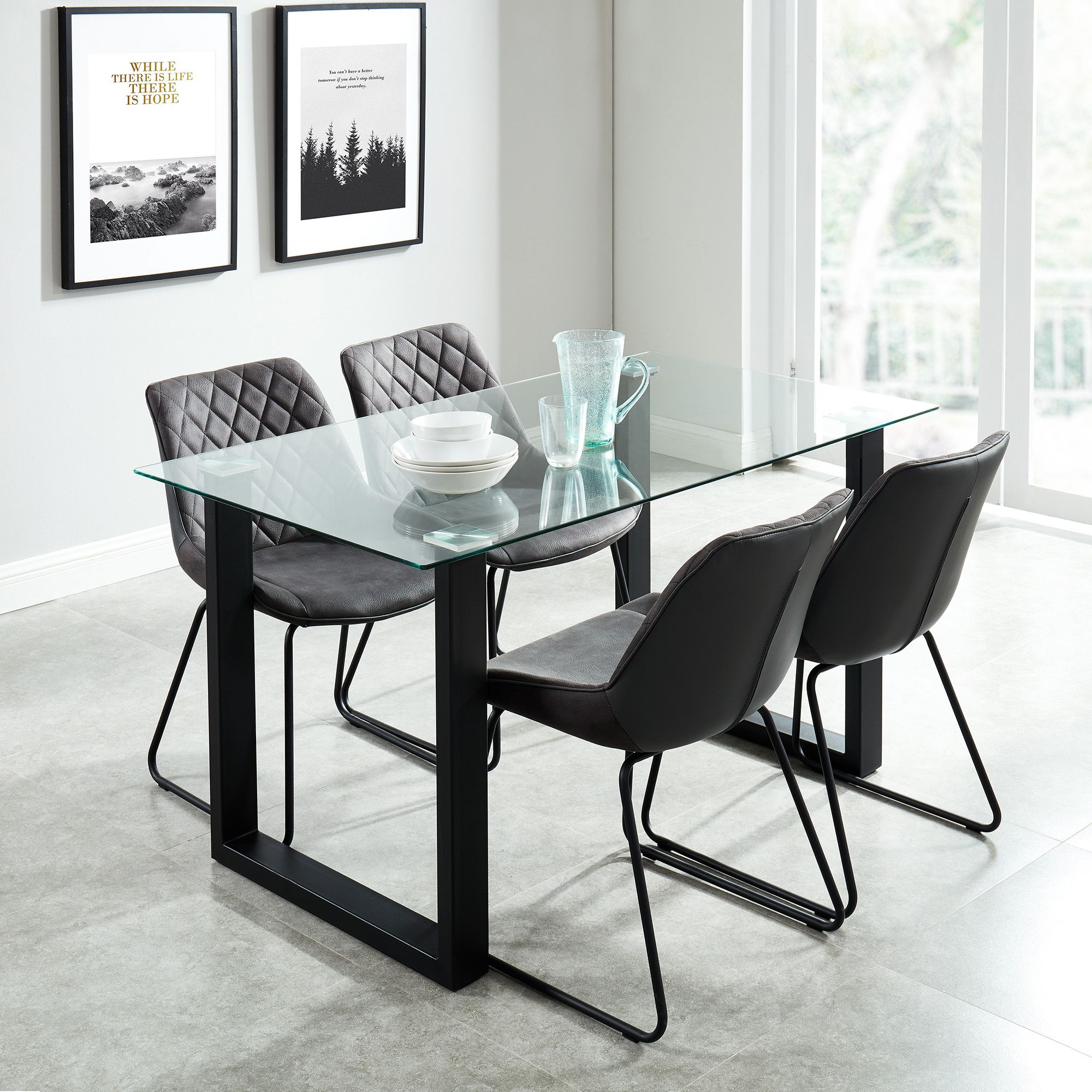Franco Rectangular Dining Table, 55" - stylish dining tables for gatherings | Image 5 | InSTYLE Home & Rugs