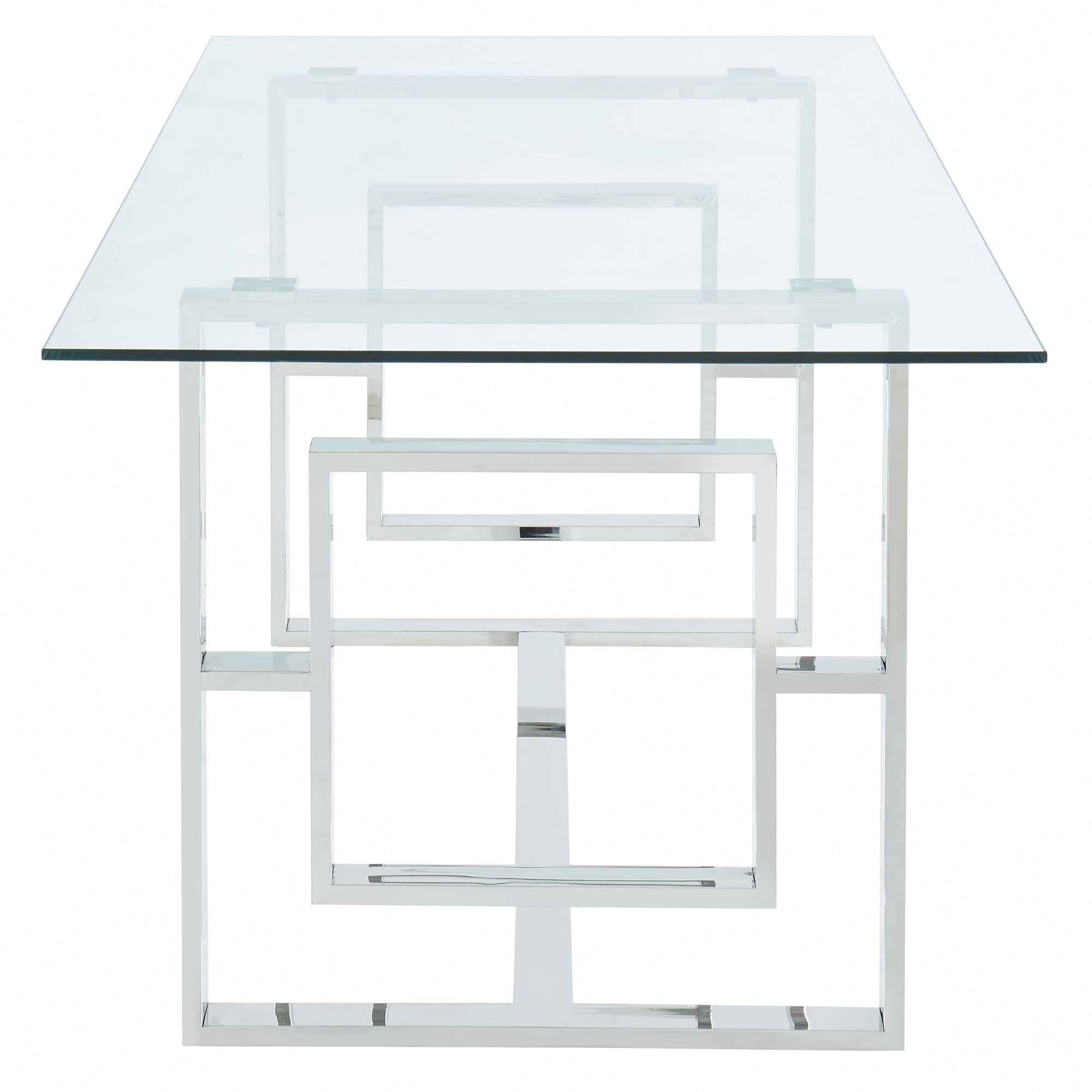 Eros Rectangular Dining Table, 71" - perfect for family meals | Image 12 | InSTYLE Home & Rugs