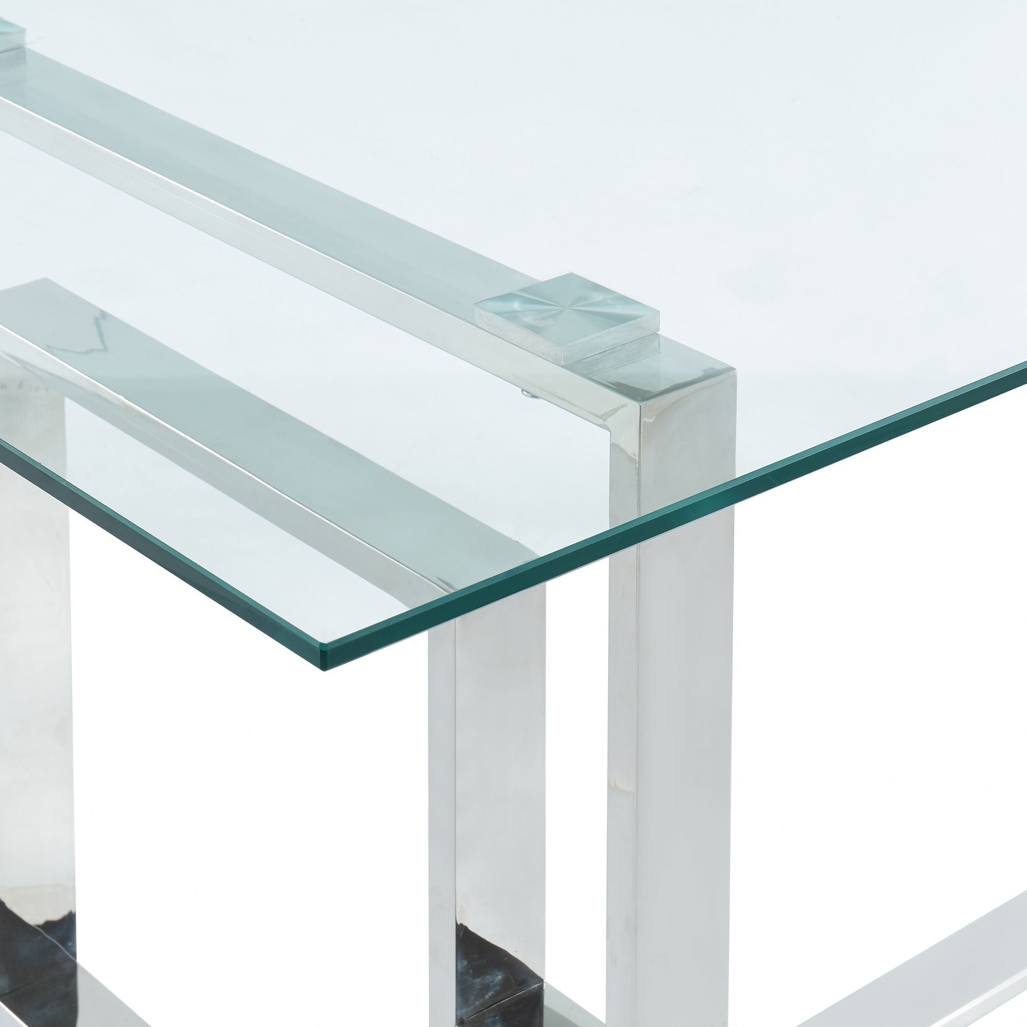 Eros Rectangular Dining Table, 71" - perfect for family meals | Image 14 | InSTYLE Home & Rugs