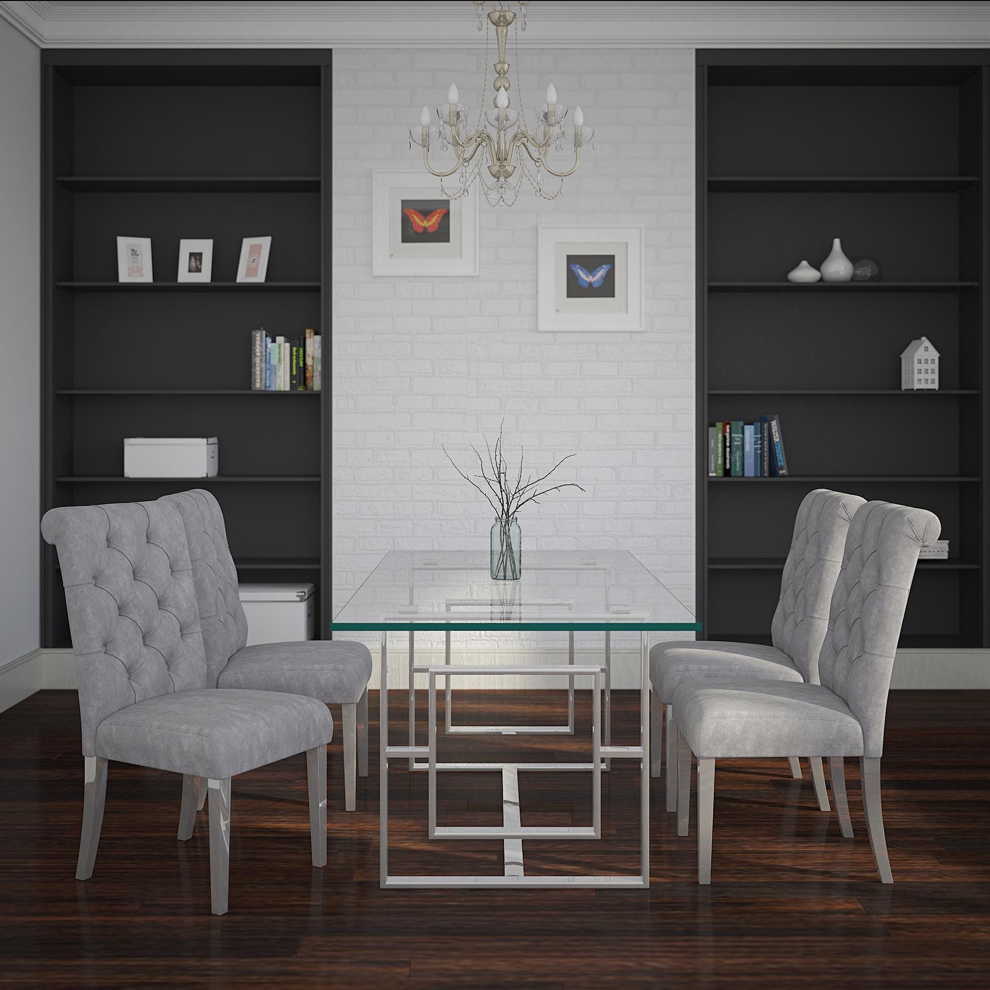 Eros Rectangular Dining Table, 71" - perfect for family meals | Image 15 | InSTYLE Home & Rugs