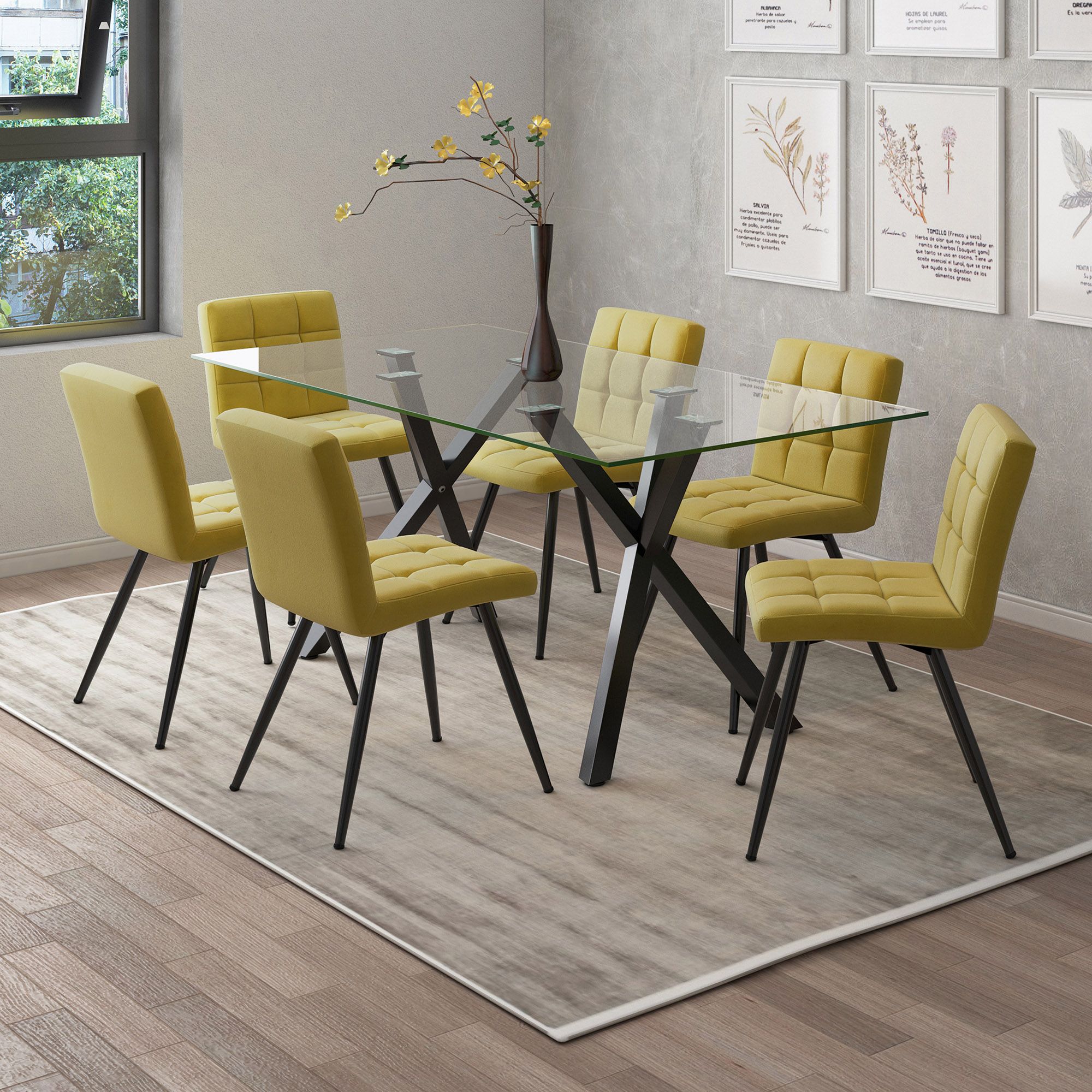 Stark Rectangular Dining Table, 71" - perfect for family meals | Image 3 | InSTYLE Home & Rugs