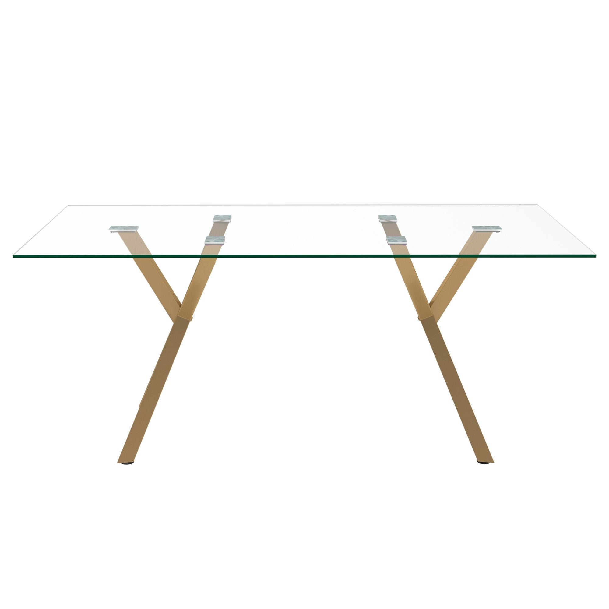 Stark Rectangular Dining Table, 71" - elegant tables for dining rooms | Image 3 | InSTYLE Home & Rugs