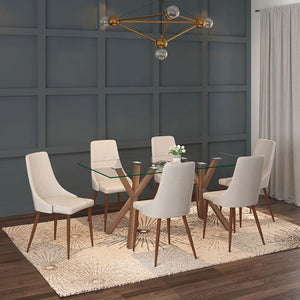 Stark Rectangular Dining Table, 71" - perfect for family meals | Image 15 | InSTYLE Home & Rugs