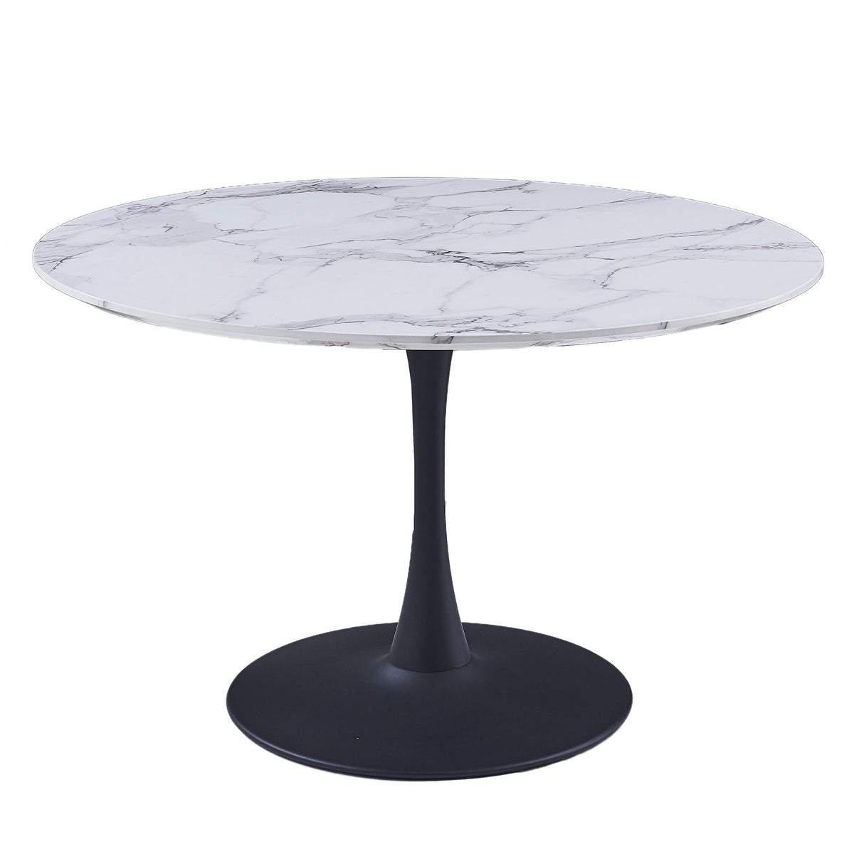 Zilo Round Pedestal Dining Table, 48" - elegant tables for dining rooms | Image 17 | InSTYLE Home & Rugs