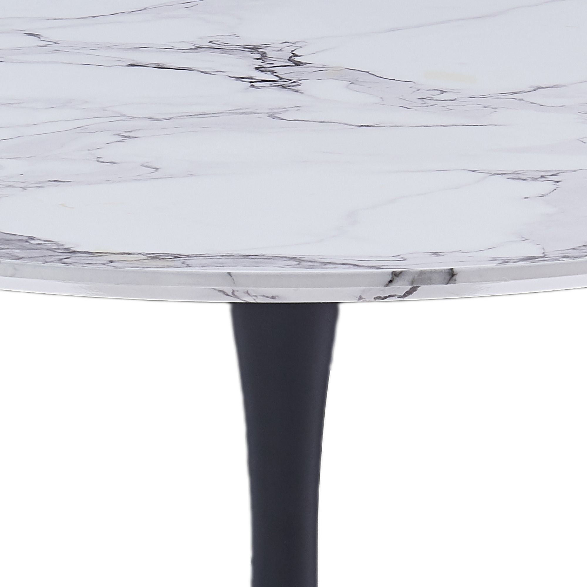 Zilo 40" Round Dining Table - perfect for family meals | Image 11 | InSTYLE Home & Rugs