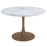 Zilo 48" Round Dining Table - stylish dining tables for gatherings | Image 1 | InSTYLE Home & Rugs
