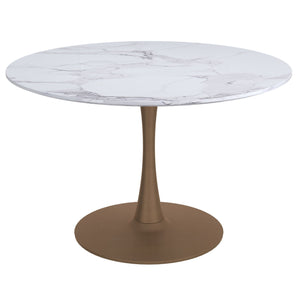 Zilo 48" Round Dining Table - stylish dining tables for gatherings | Image 1 | InSTYLE Home & Rugs