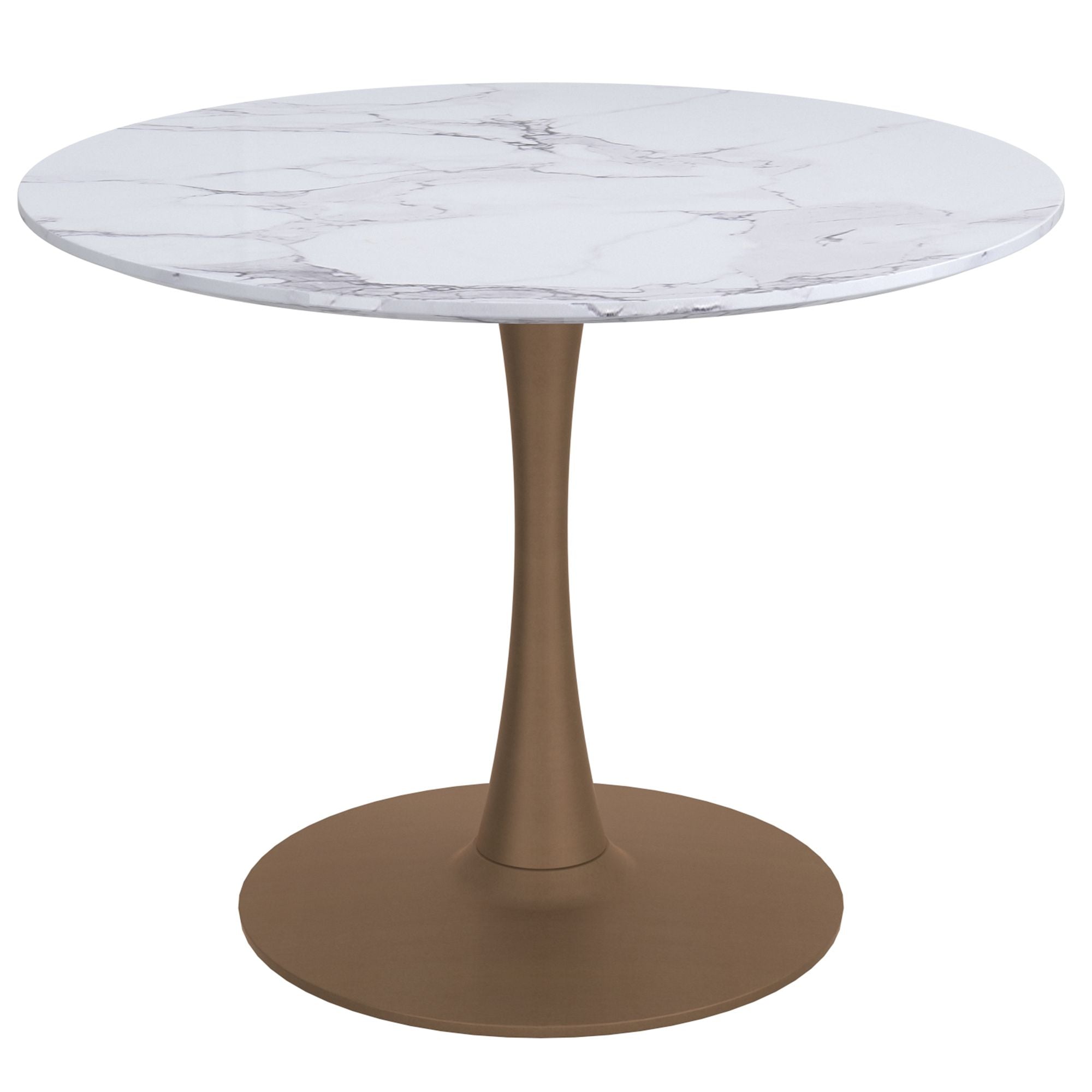 Zilo Round Pedestal Dining Table, 40" - perfect for family meals | Image 1 | InSTYLE Home & Rugs