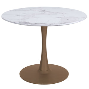 Zilo 40" Round Dining Table - perfect for family meals | Image 1 | InSTYLE Home & Rugs
