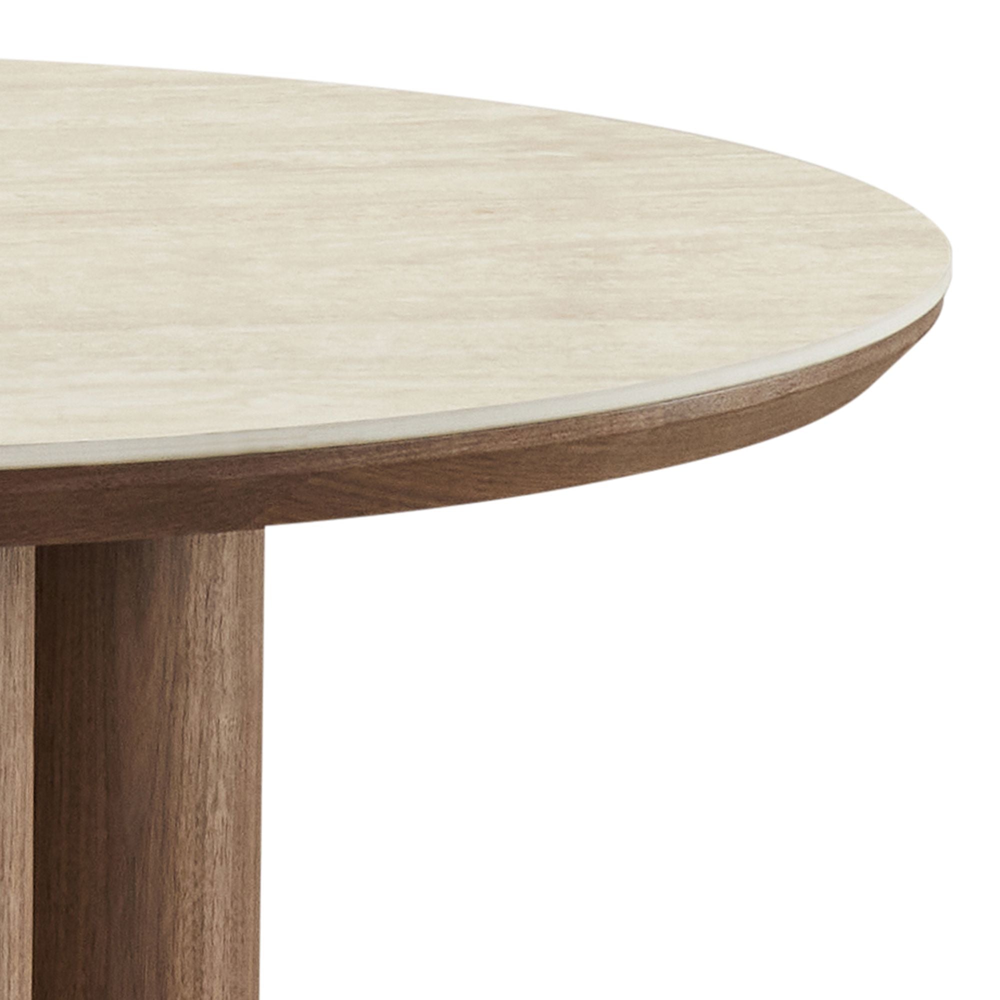 Seaton Round Dining Table, 47" - stylish dining tables for gatherings | Image 6 | InSTYLE Home & Rugs