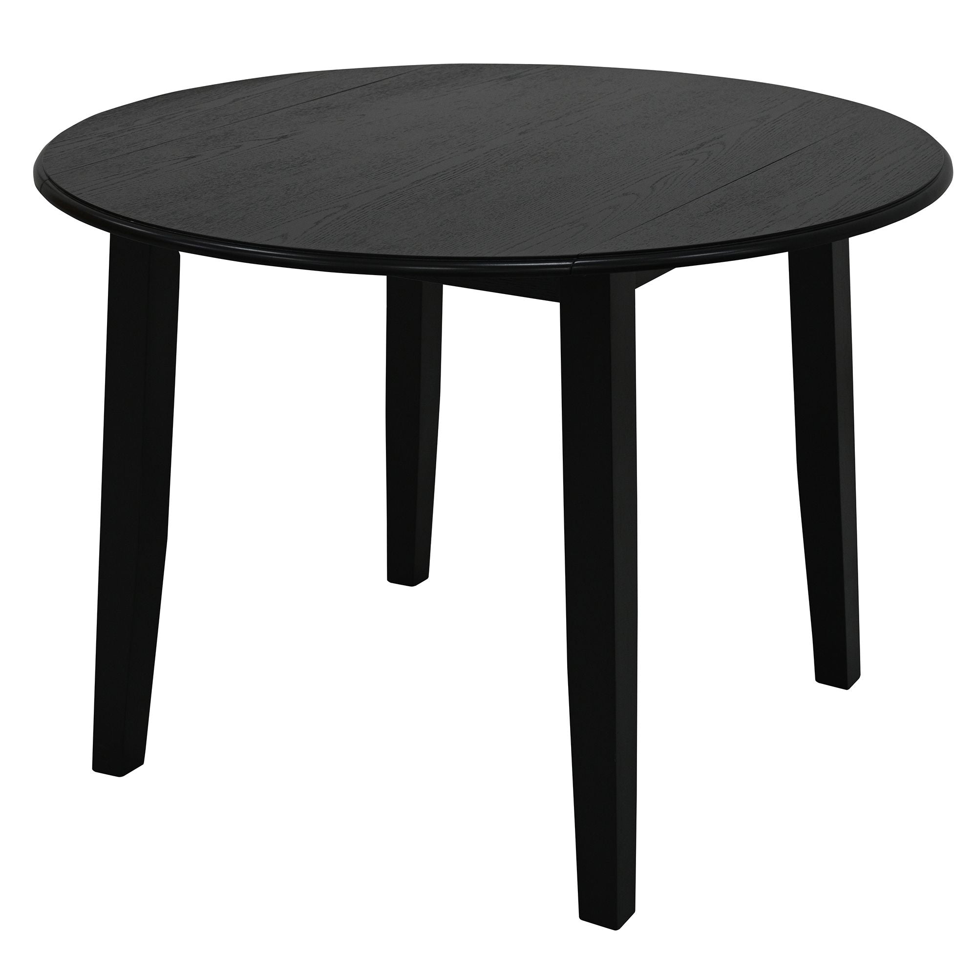 Conrad Round Drop-Leaf Dining Table, 42" - perfect for family meals | Image 1 | InSTYLE Home & Rugs