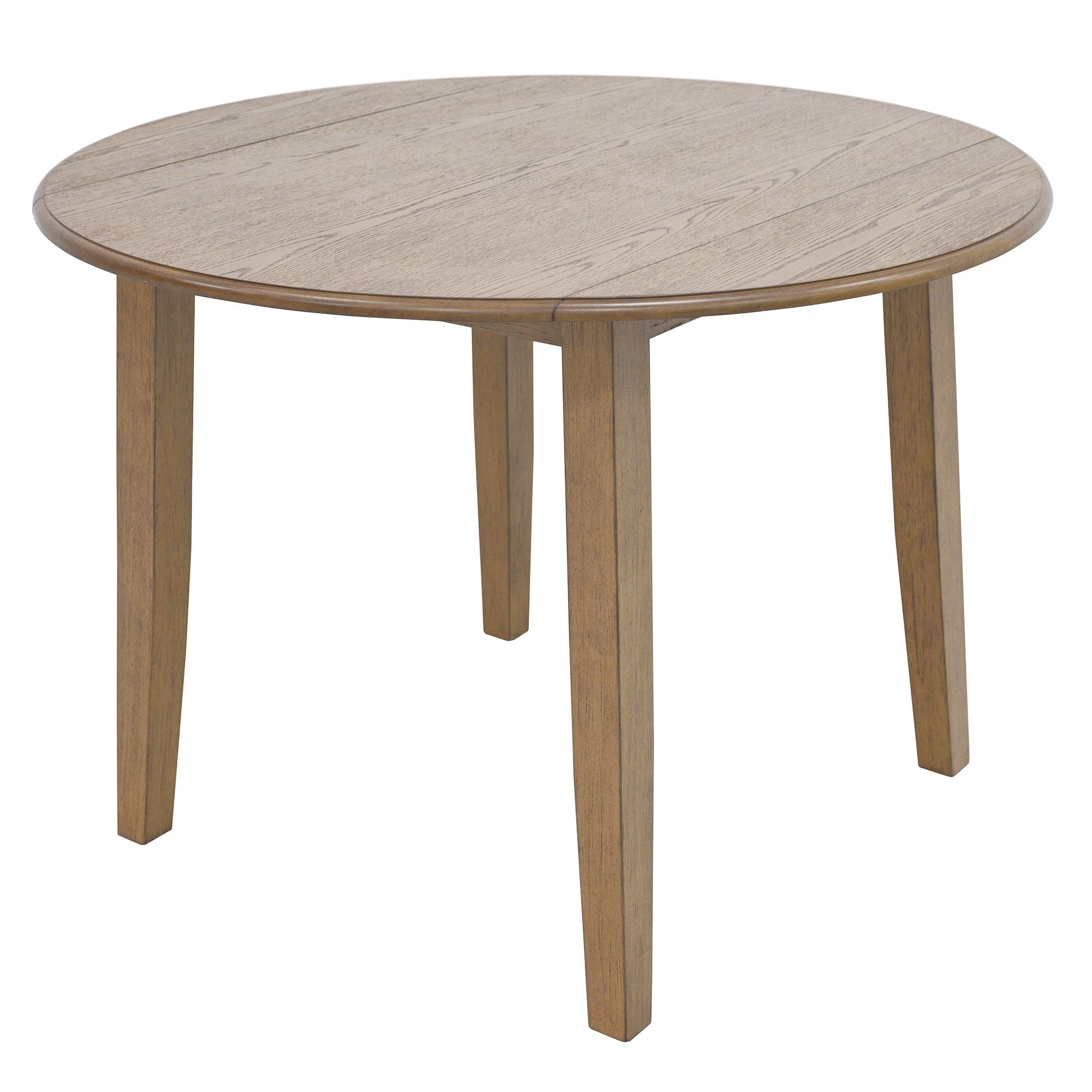Conrad Round Drop-Leaf Dining Table, 42" - perfect for family meals | Image 2 | InSTYLE Home & Rugs