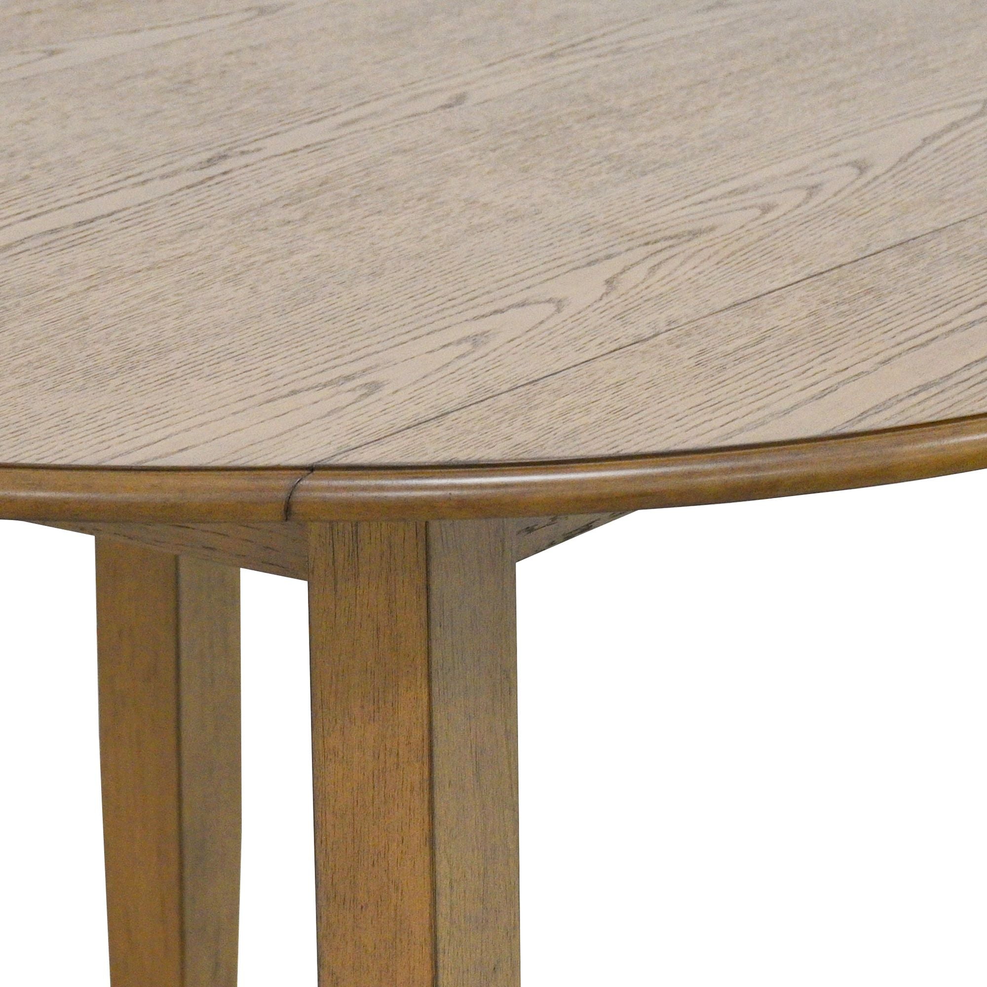 Conrad Round Drop-Leaf Dining Table, 42" - perfect for family meals | Image 15 | InSTYLE Home & Rugs